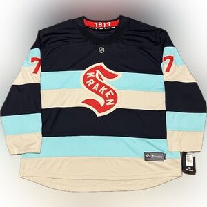 NWT Seattle Kraken Eberle 2024 Winter Classic Fanatics NHL Hockey Jersey 4XL